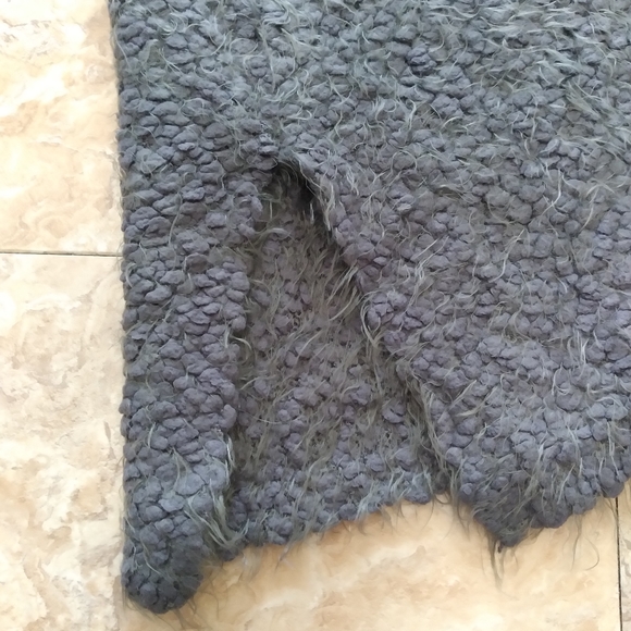 POL Fuzzy Popcorn Eyelash Long Open front cardigan, size M - Picture 4 of 7